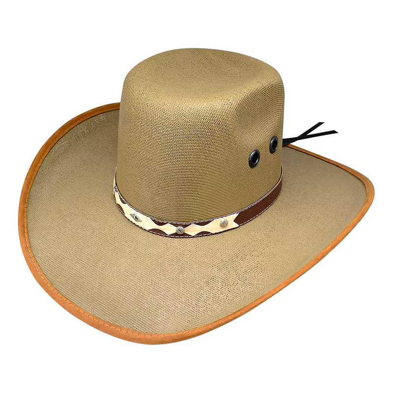 Sombrero de doble yute