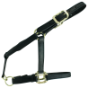 Almartigón de piel con 2 hebillas para caballo, resistente y ajustable