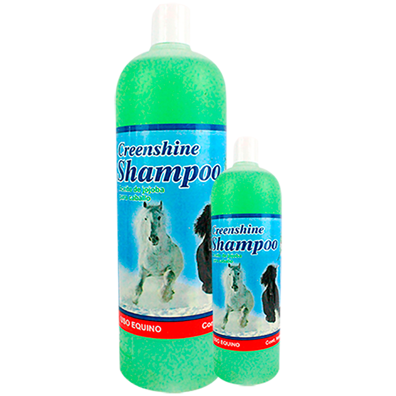 Shampoo con aceite de jojoba para caballo