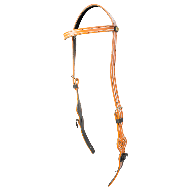 Cabezada para caballo con tréboles