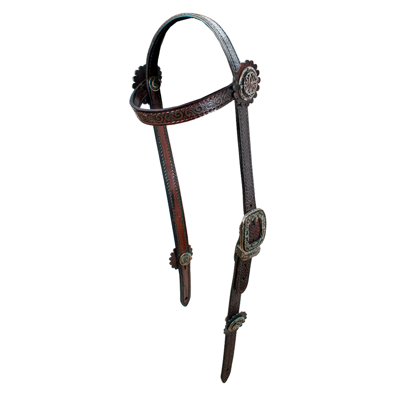 Cabezada para caballo petatillo fina