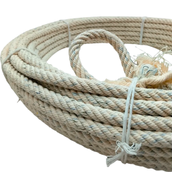 Soga para lazar sencilla blanca