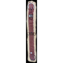 Cincho de nylon con borrega para caballo