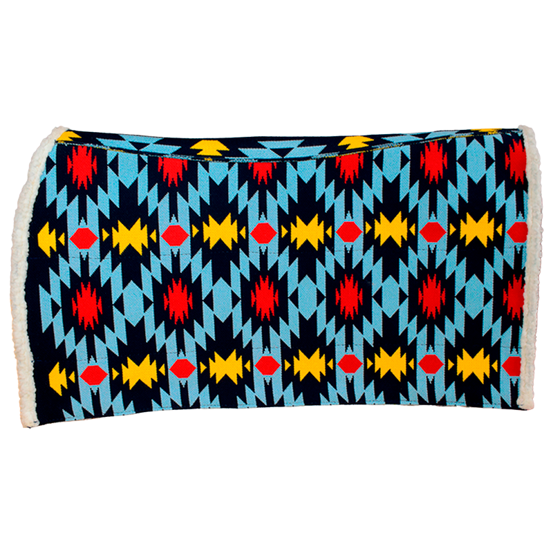 Mantilla de borrega con fieltro para caballo