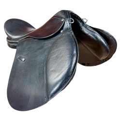 Albardón ingles de piel con...