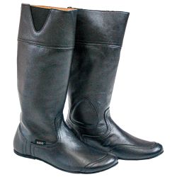 Botas para jockey de piel
