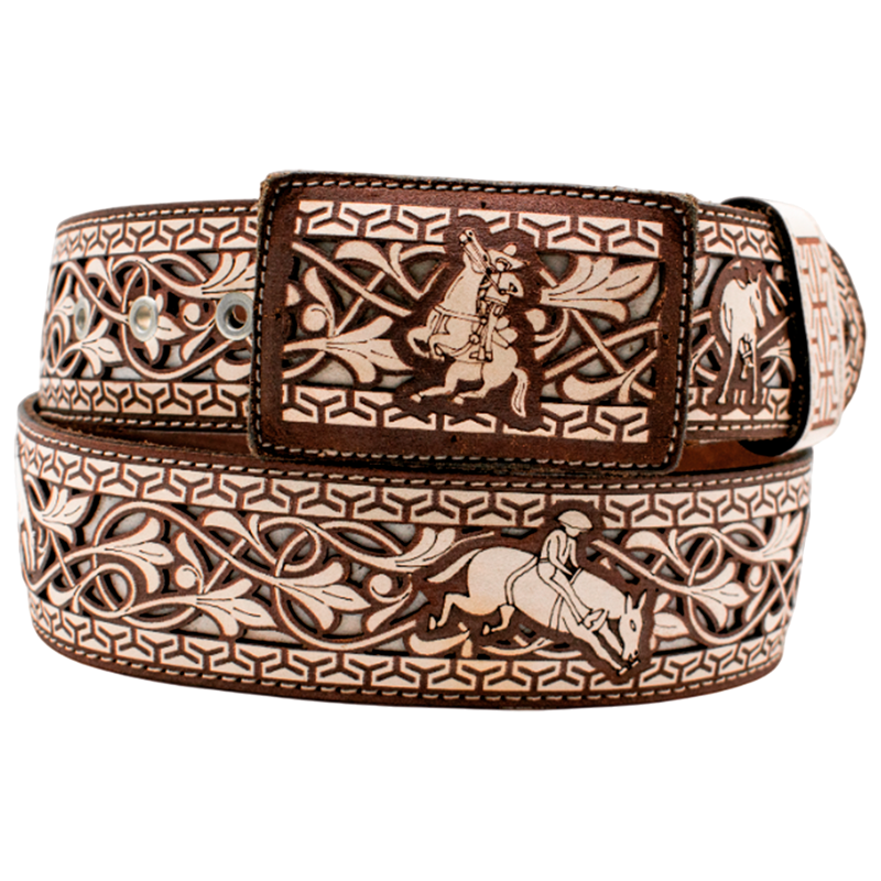 Cinturón para jinete lasér