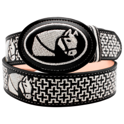 Cinturón para jinete bordado