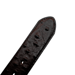 Cinturón para jinete imitación exótico de avestruz
