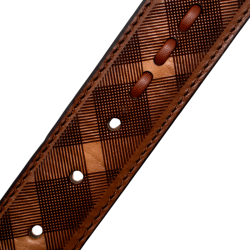 Cinturón para jinete corcega miel con una costura