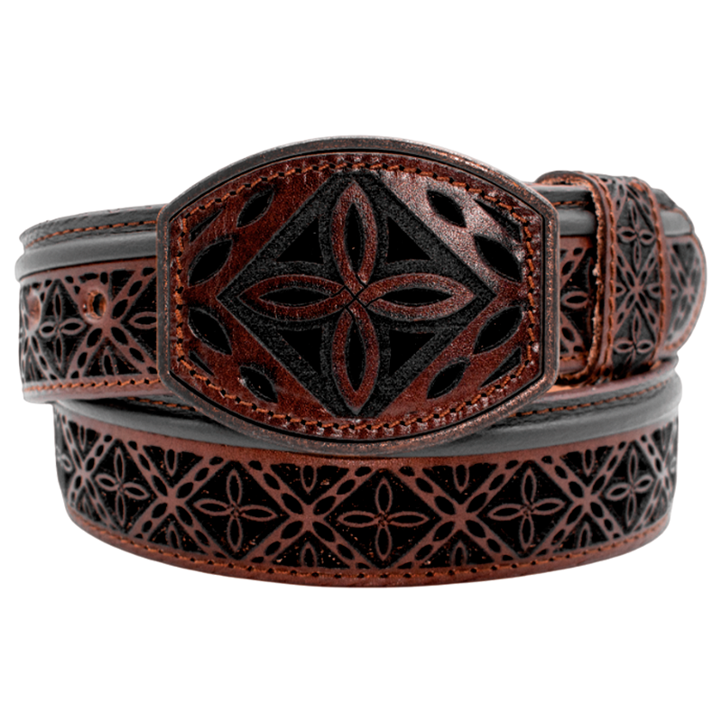 Cinturón para jinete corcega con flores