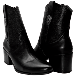 Botín para dama picas