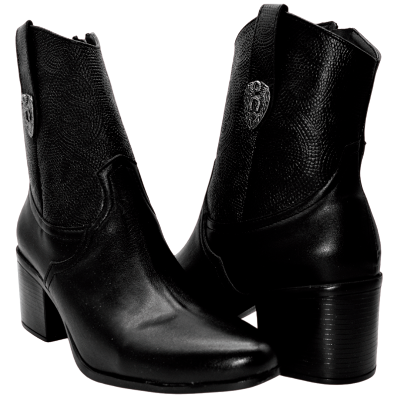 Botín para dama picas