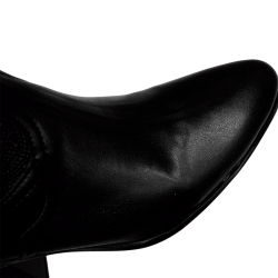 Botín para dama picas