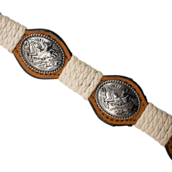 Cinturón corcho trenzado