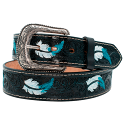 Cinturón decorado color  40 mm