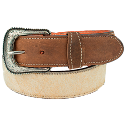 Cinturón para jinete con pelo