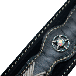 Cinturón para jinete nobuck con estrella