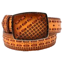 Cinturón para jinete corcega dos costuras