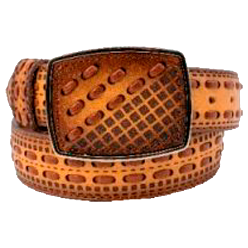 Cinturón para jinete corcega dos costuras