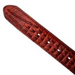 Cinturón para Jinete Grabado Exótico