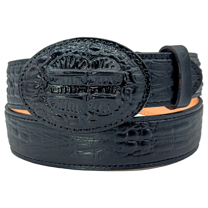 Cinturón para Jinete Grabado Exótico