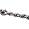 Freno snaffle trenzado para caballo con filete de acero inoxidable y diseño resistente