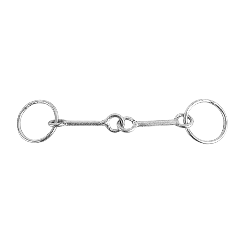 Filete quebrado galvanizado para caballo