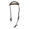 Cabezada 1 oreja vaqueta para caballo