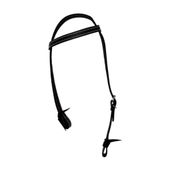 Cabezada 1 oreja vaqueta para caballo
