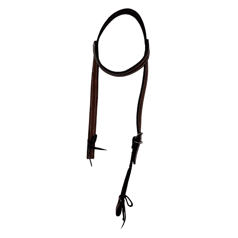 Cabezada 1 oreja vaqueta para caballo