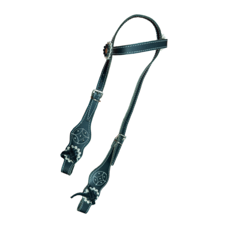 Cabezada 1 oreja troquelada para caballo