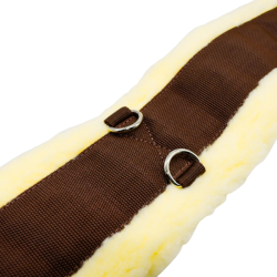 Cincho nylon con borrega para caballo