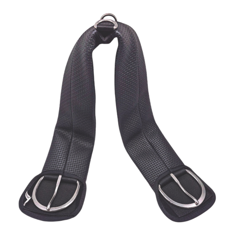 Cincho de neopreno con hebilla en acero inoxidable para caballo