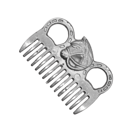 Peine de Aluminio para Caballo - Ideal para Crin y Cola