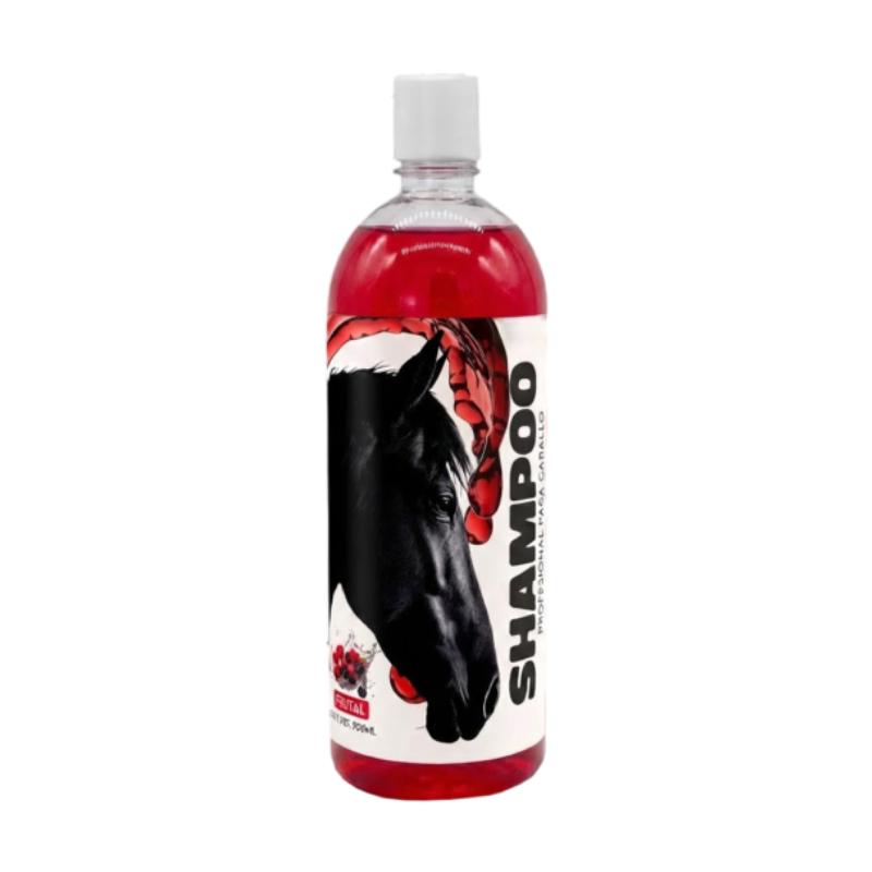 Shampoo frutal para caballo
