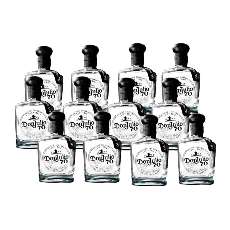 Caja de 12 Tequilas Don Julio 70 700 ml