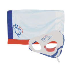 Juego de Mantilla y Máscara Bordada Ajustable Cómodo Resistente