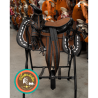 Montura para Caballo Redonda de Lona Infantil