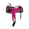 Montura para Caballo Redonda de Lona Infantil