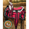 Montura para Caballo Redonda de Lona Infantil
