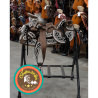 Montura para Caballo Infantil de Vaqueta Redonda Navajeada