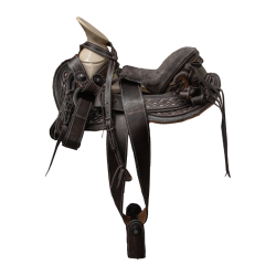 Montura para Caballo Infantil de Vaqueta Cola de Pato Ortopédica