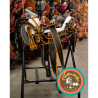 Montura para Caballo de Cuero Recuperado Cola de Pato