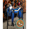 Montura para Caballo Cola de Pato de Lona con Cantinas