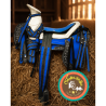 Montura para Caballo Cola de Pato de Lona con Cantinas
