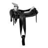 Montura para Caballo de Vaqueta Sencilla Cola de Pato