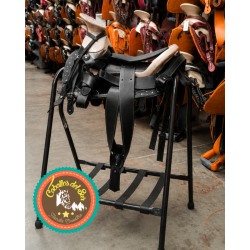 Montura para Caballo de Vaqueta Sencilla Cola de Pato