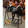 Montura para Caballo de Vaqueta Sencilla Cola de Pato