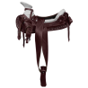 Montura para Caballo de Vaqueta Sencilla Cola de Pato